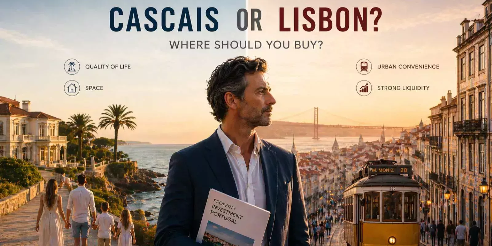 Cascais or Lisbon? Where to Live and Buy